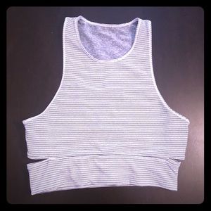 Outdoor Voices Slashback Crop Top